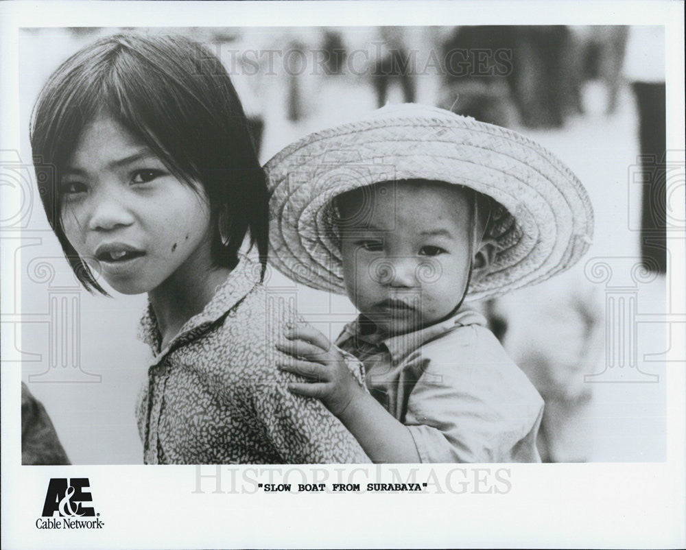 Press Photo "Slow Boat from Surabaya" - Historic Images