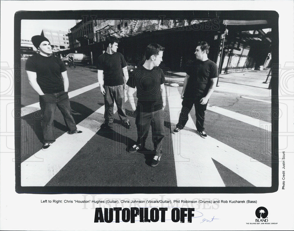 Chris Hughes Chris Johnson Autopilot Off Musician Band Undated vintage ...
