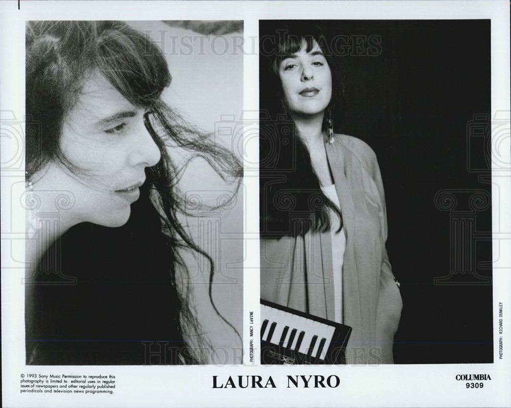 1993 Press Photo Laura Nyro - Historic Images