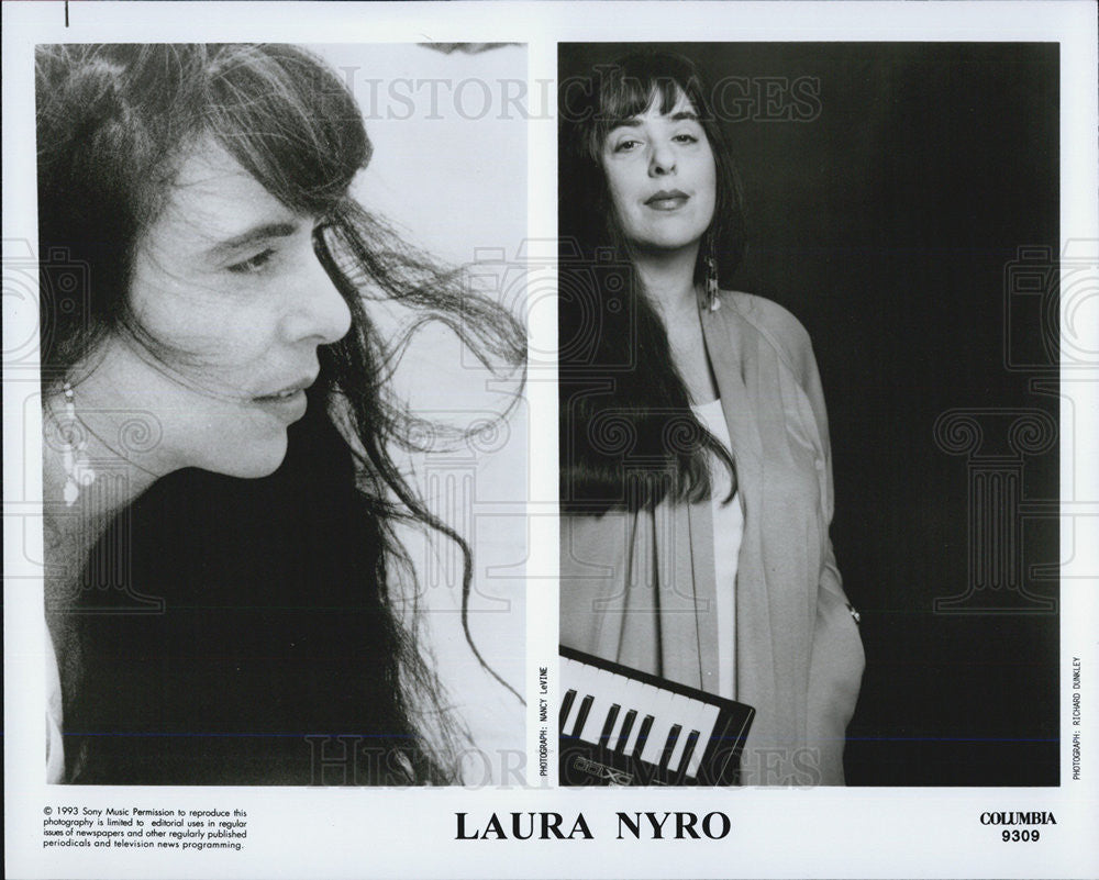 1993 Press Photo Laura Nyro - Historic Images