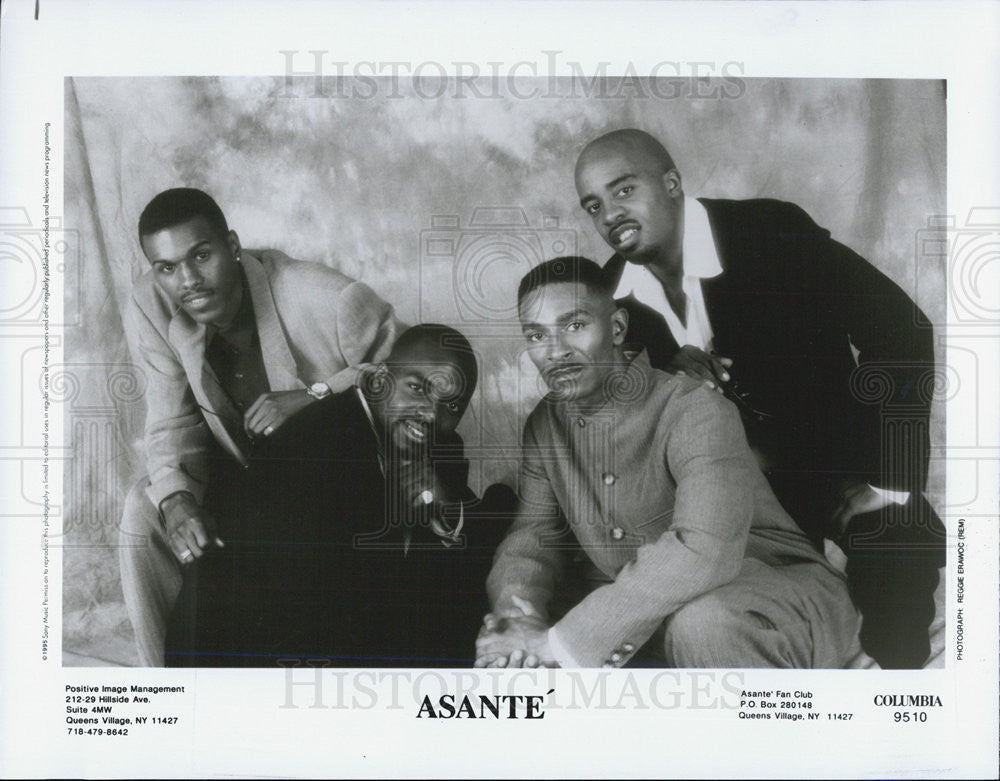 1995 Press Photo Columbia Presents Asante - Historic Images