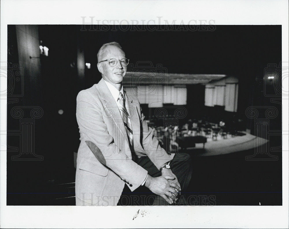1992 Press Photo Leslie Bassett,Pulitzer Prize Winning Composer - Historic Images
