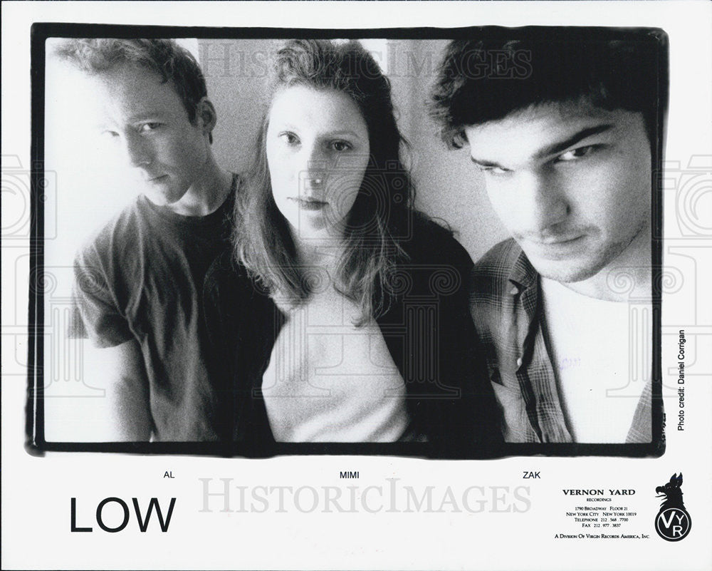 1995 Press Photo Vernon Yard Records Present Low's band Al Mimi And Zak - Historic Images