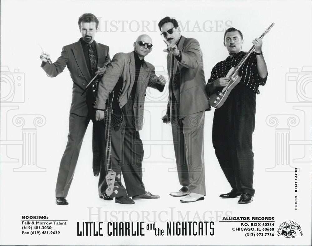1993 Press Photo Alligator Records Present Little Charlie and the Nightcats - Historic Images