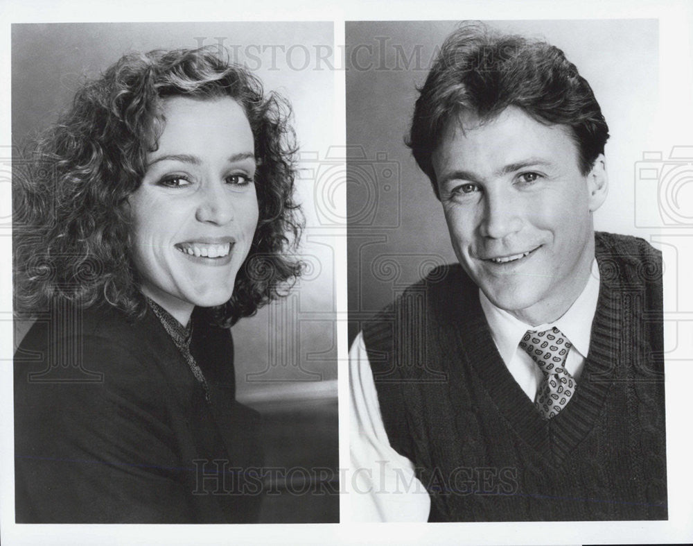 Press Photo Actor Patrick James Clarke and Actress Frances McDormand - Historic Images