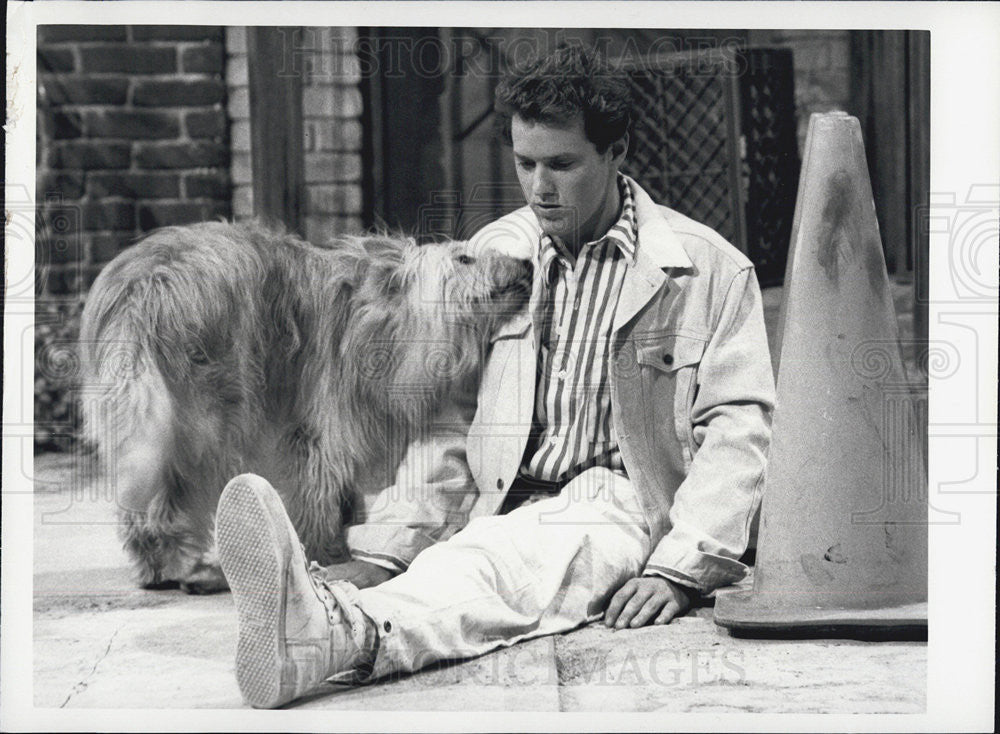 1986 Press Photo Raphael Sbarge Actor Shaggy Dog Episode Better Days - Historic Images