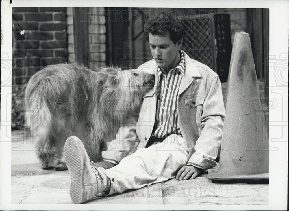 1986 Press Photo Raphael Sbarge Actor Shaggy Dog Episode Better Days - Historic Images