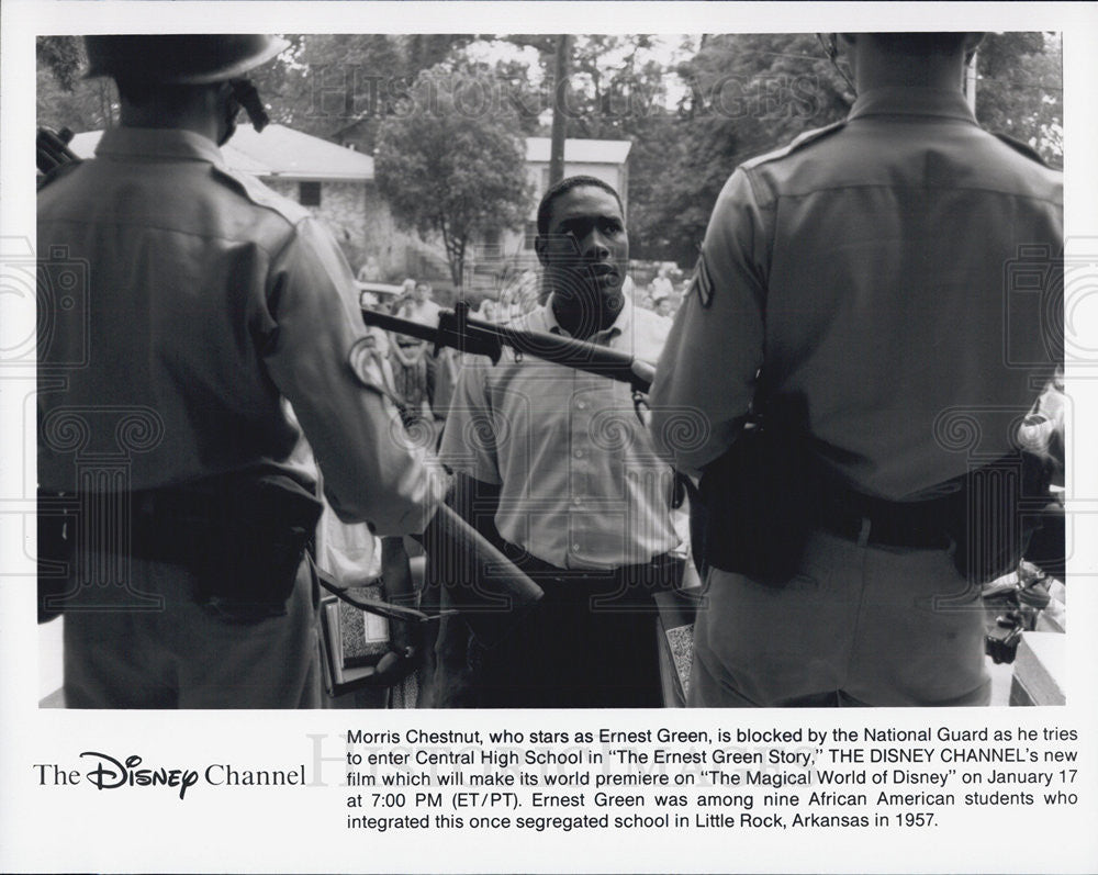 Press Photo Actor Morris Chestnut The Ernest Green Story - Historic Images