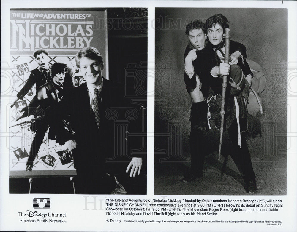 Press Photo Disney movie The Life and Adventures of Nicholaus Nickelby Kenneth - Historic Images