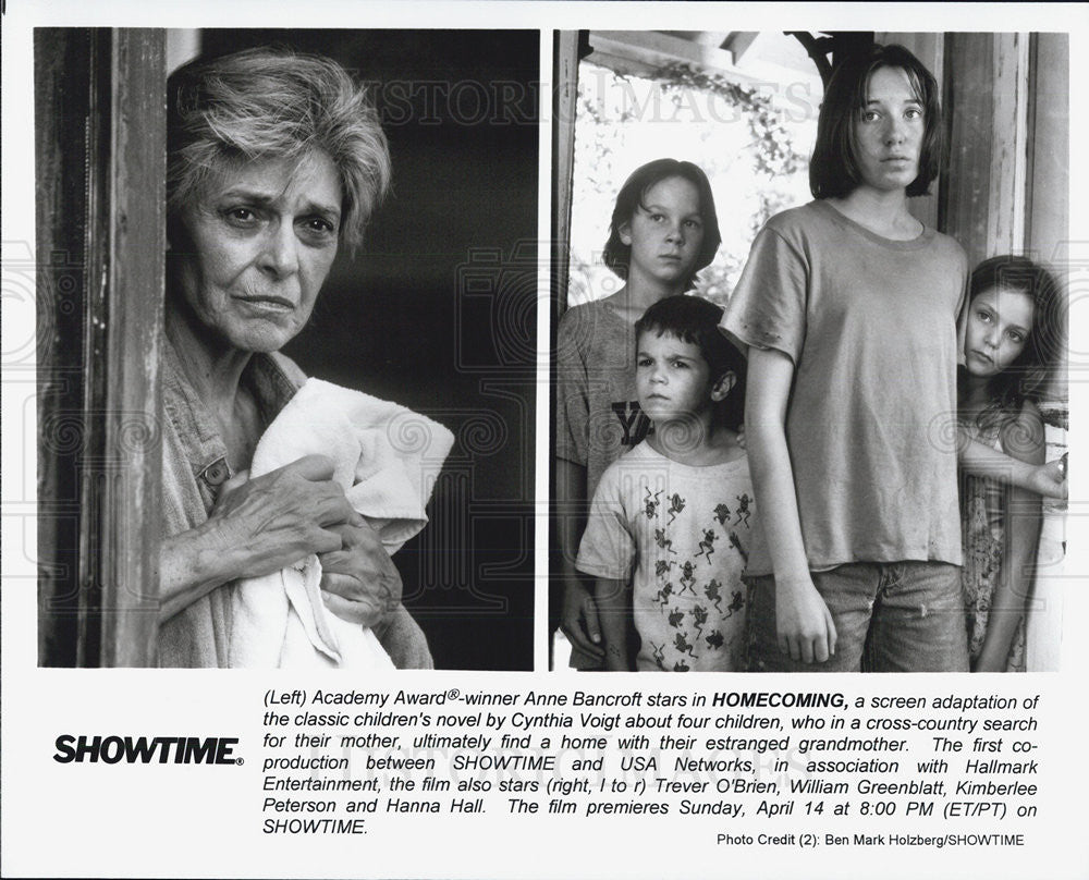 Press Photo Anne Bancroft Trever O&#39;Brien William Greenblatt Kimberlee Peterson - Historic Images