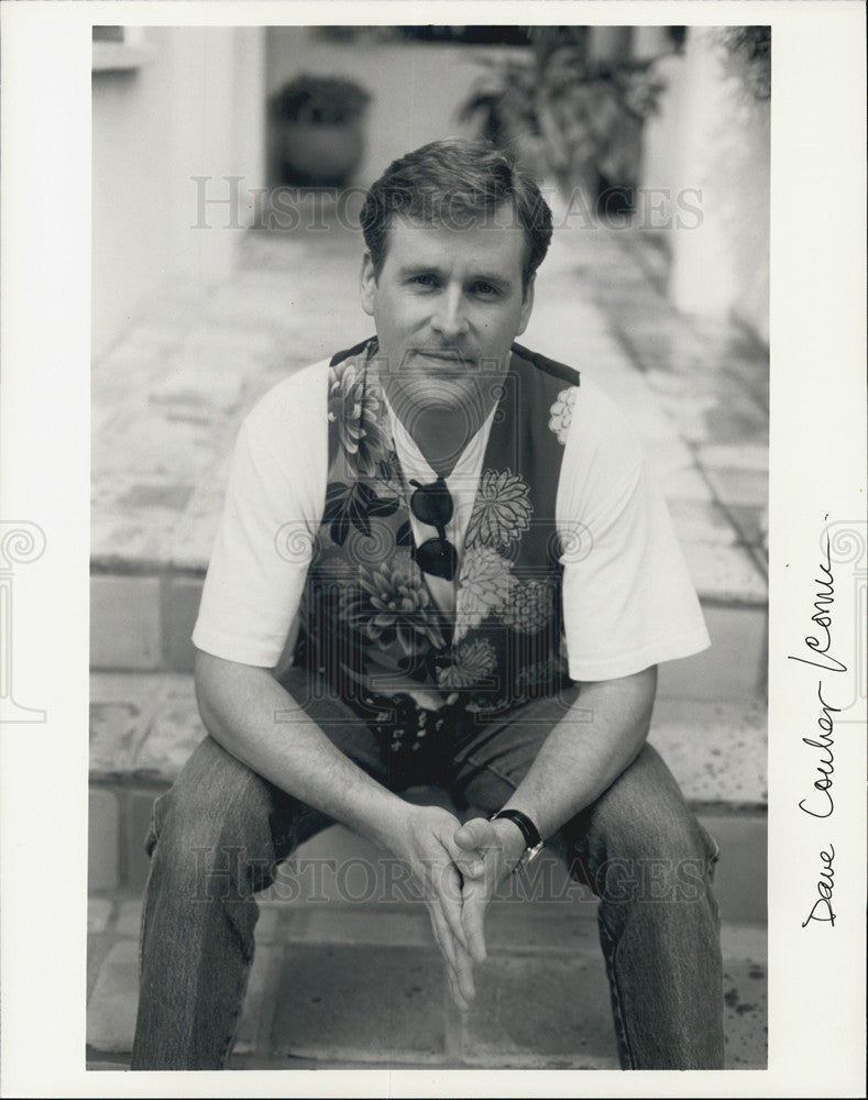 Press Photo Dave Coulier Comedian - Historic Images