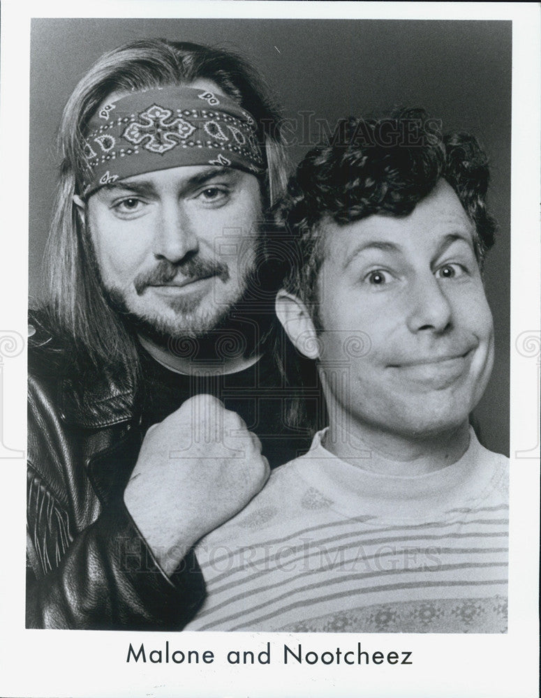 Press Photo Malone and Nootcheez - Historic Images