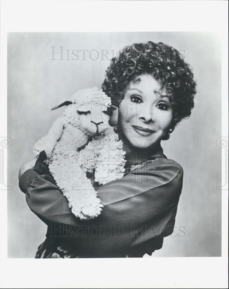 Press Photo Comedienne Shari Lewis - Historic Images
