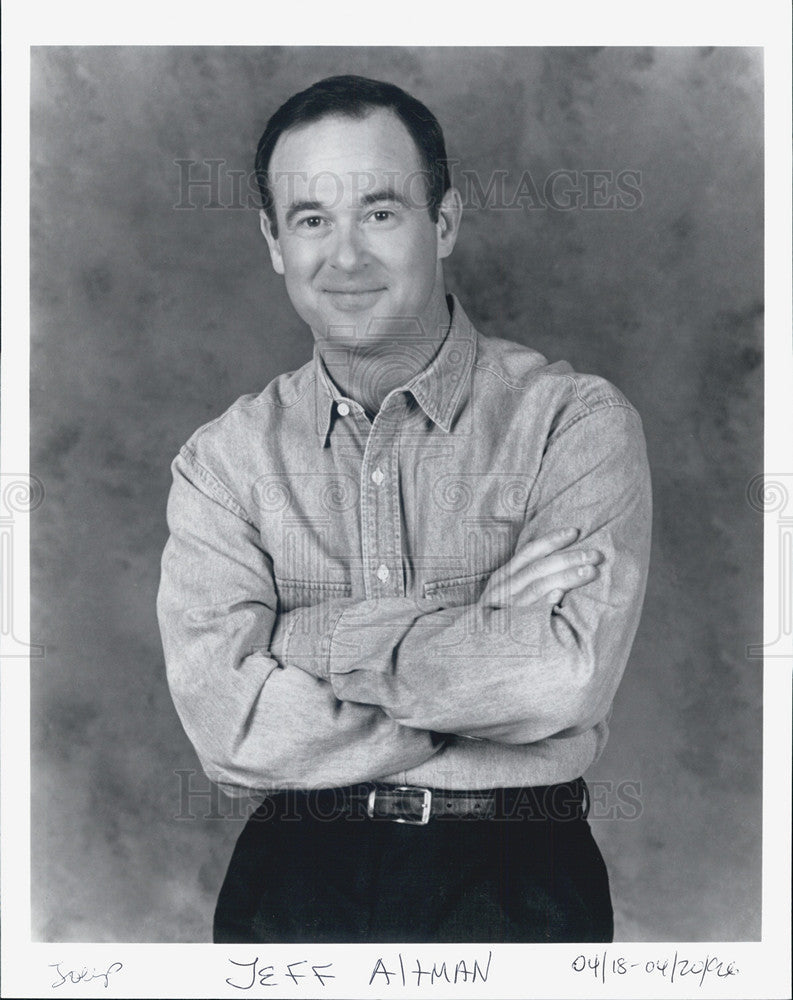 1996 Press Photo Jeff Altman Comedian - Historic Images