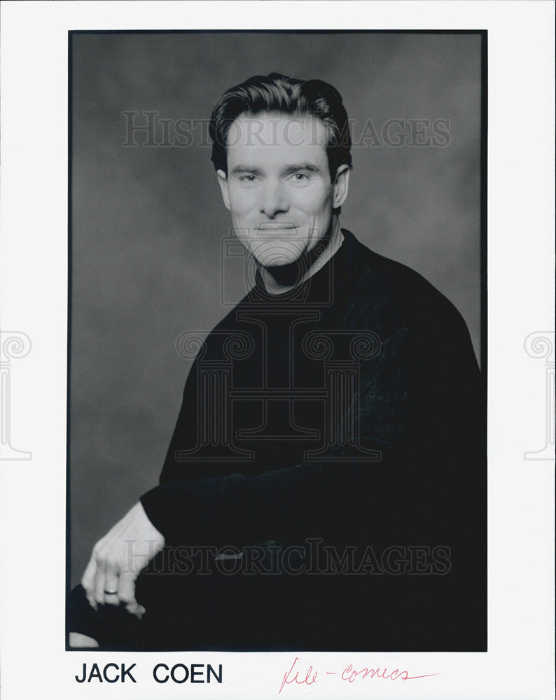 1996 Press Photo Jack Coen,at the Mainstreet Comedy Showcase. - Historic Images