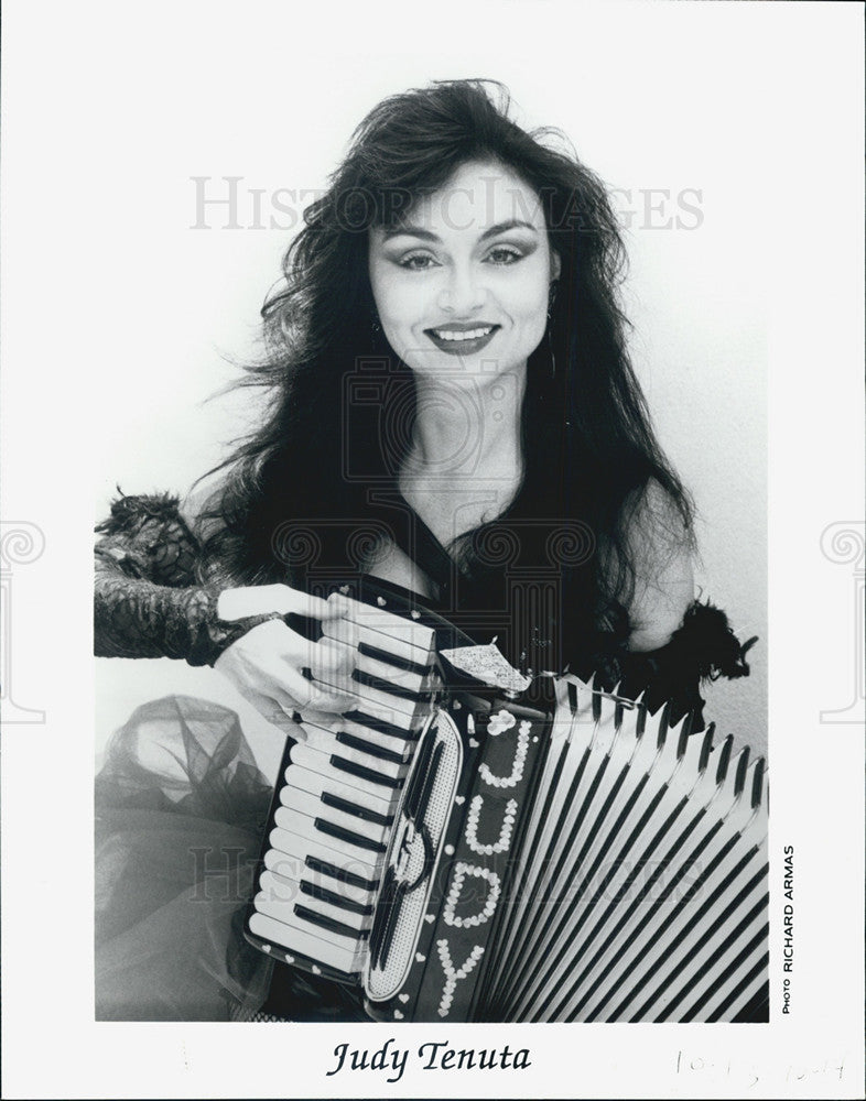 Press Photo Judy Tenuta Actress  Author Musician Entertainer - Historic Images