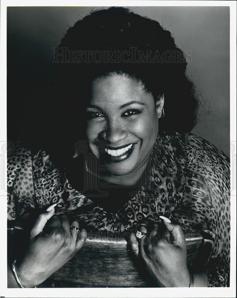 1996 Press Photo Thea Vidale Musician Actress - Historic Images