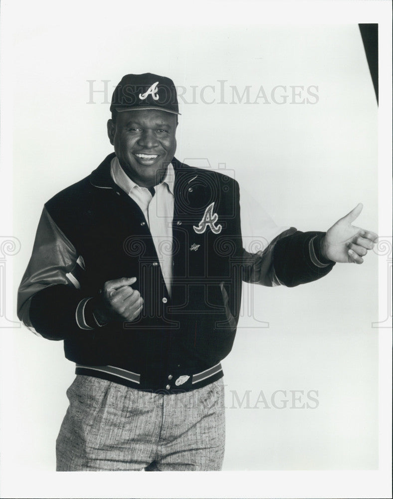 Press Photo Comedian George Wallace - Historic Images