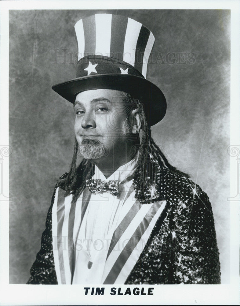 Tim Slagle Comedian 1996 vintage promo photo print - Historic Images