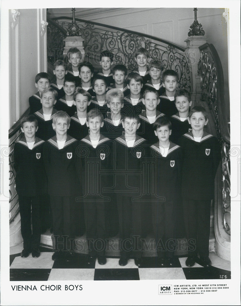 Press Photo Vienna Choir Boys - Historic Images