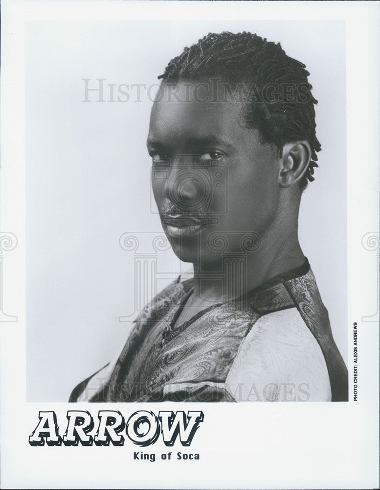 Press Photo Arrow King Of Soca Musician - Historic Images