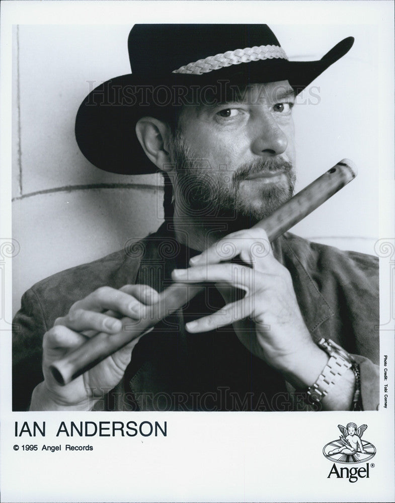 1995 Press Photo Ian Anderson leader rock band Jethro Tull - Historic Images