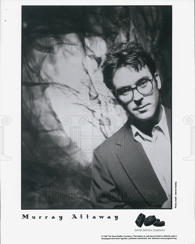 1993 Press Photo Singer  Murray Attaway - Historic Images