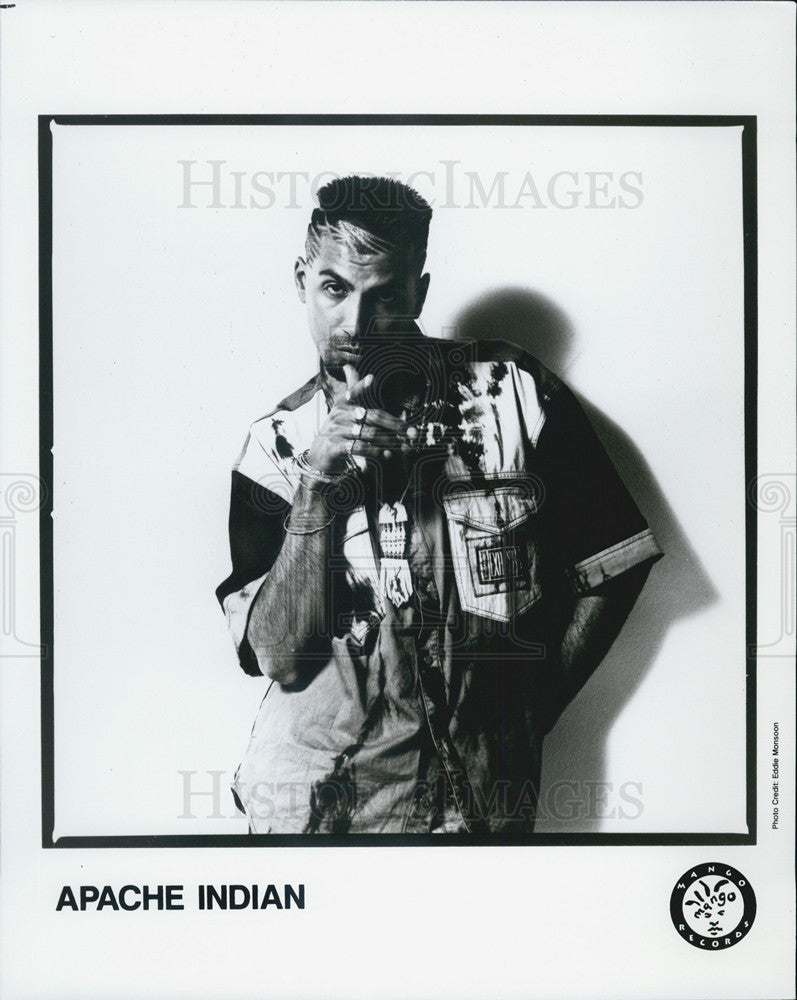 Press Photo Apache Indian - Historic Images