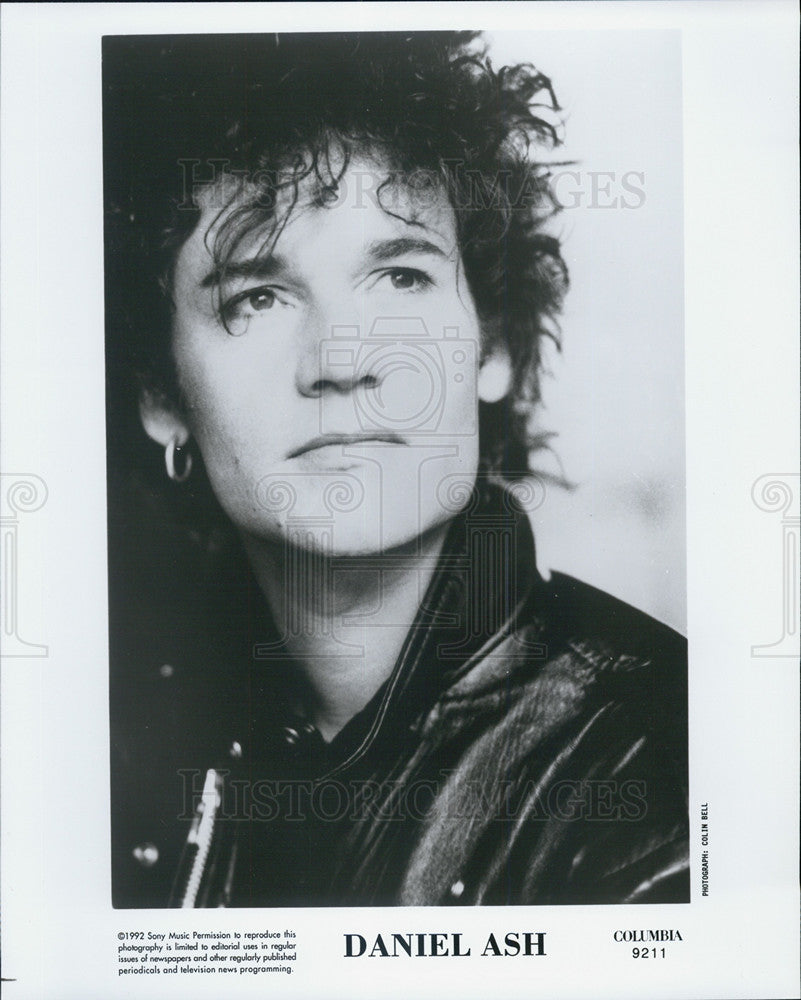 1992 Press Photo Daniel Ash Musician Guitarist - Historic Images