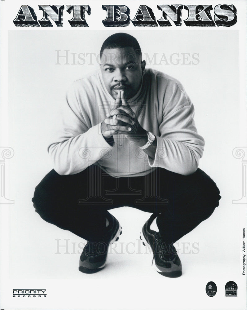 Press Photo Ant Banks Musician - Historic Images