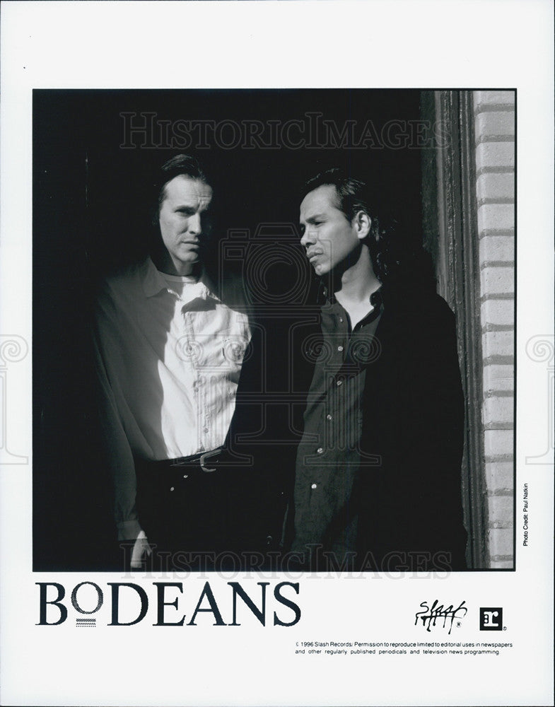 1996 Press Photo BoDeans Band - Historic Images