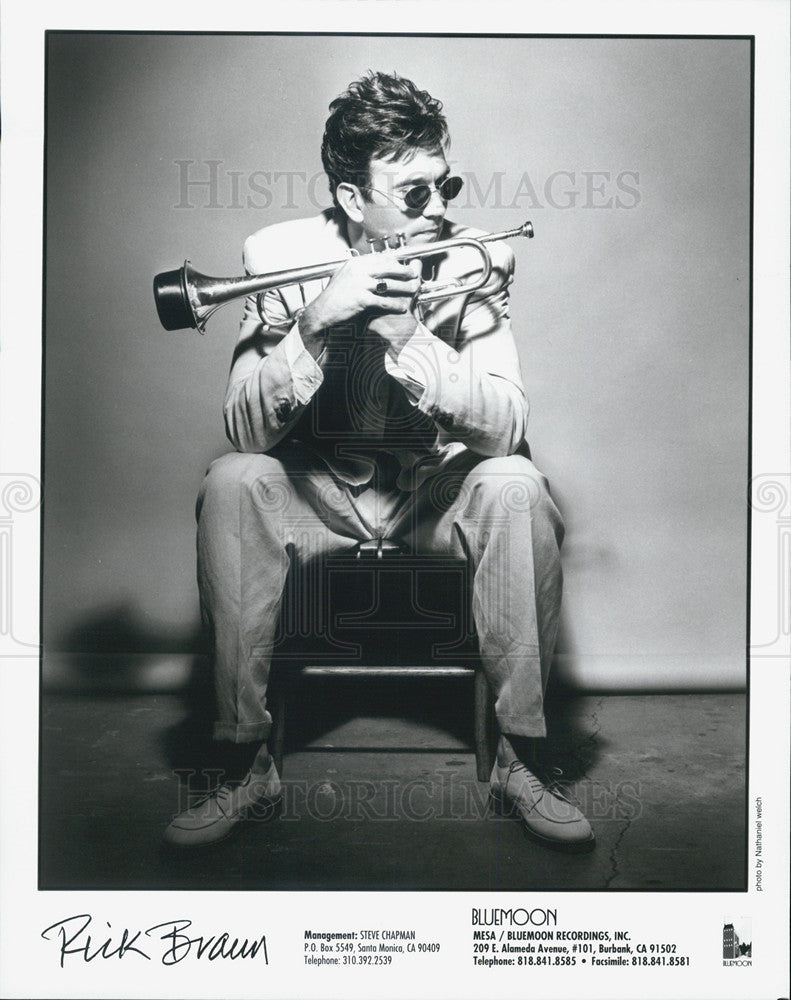 Press Photo Rick Brown Musician