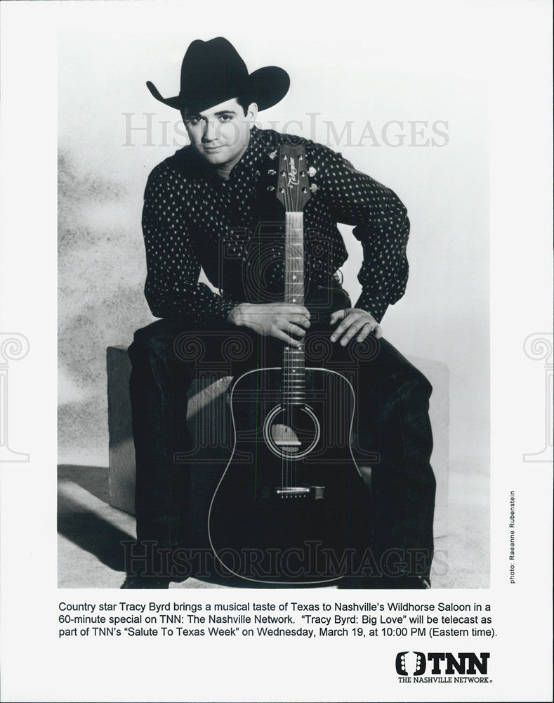 Press Photo Musician Tracy Byrd - Historic Images