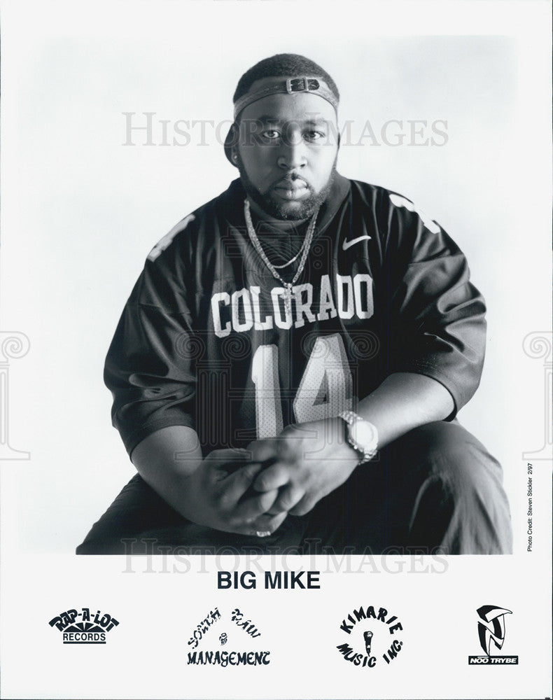 1997 Press Photo Big Mike, singer - Historic Images