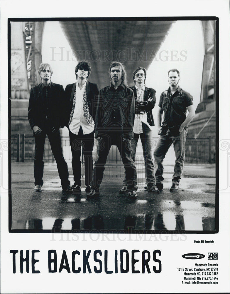Press Photo The Backsliders Band - Historic Images