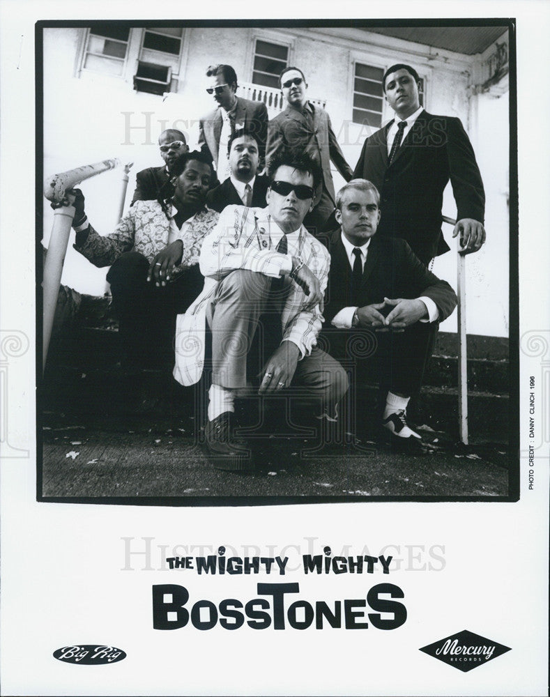 1996 Press Photo The Mighty Mighty Bosstones. - Historic Images