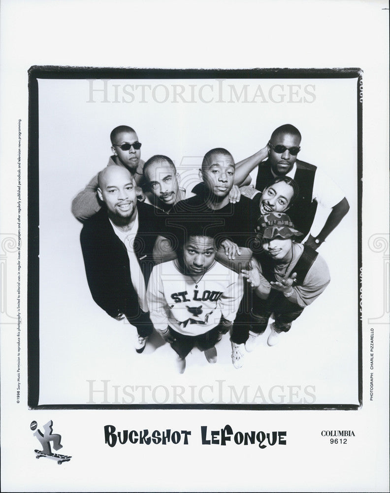1996 Press Photo Buckshot Lefonque Band - Historic Images