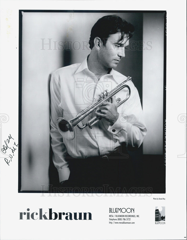 Press Photo Musician Rick Braun - Historic Images