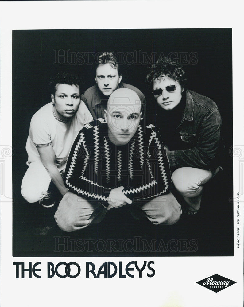 The Boo Radleys,band Undated vintage promo photo print - Historic Images