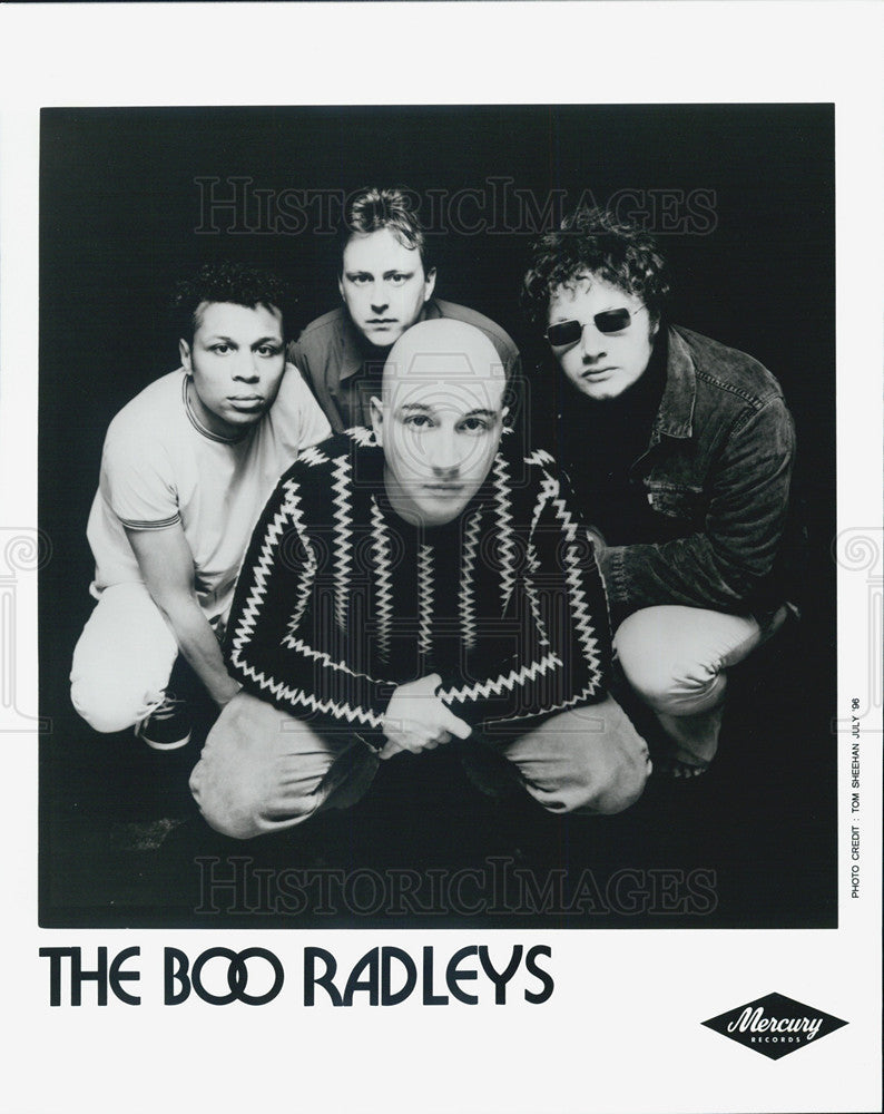 1996 Press Photo The Boo Radleys entertainers musicians band - Historic Images