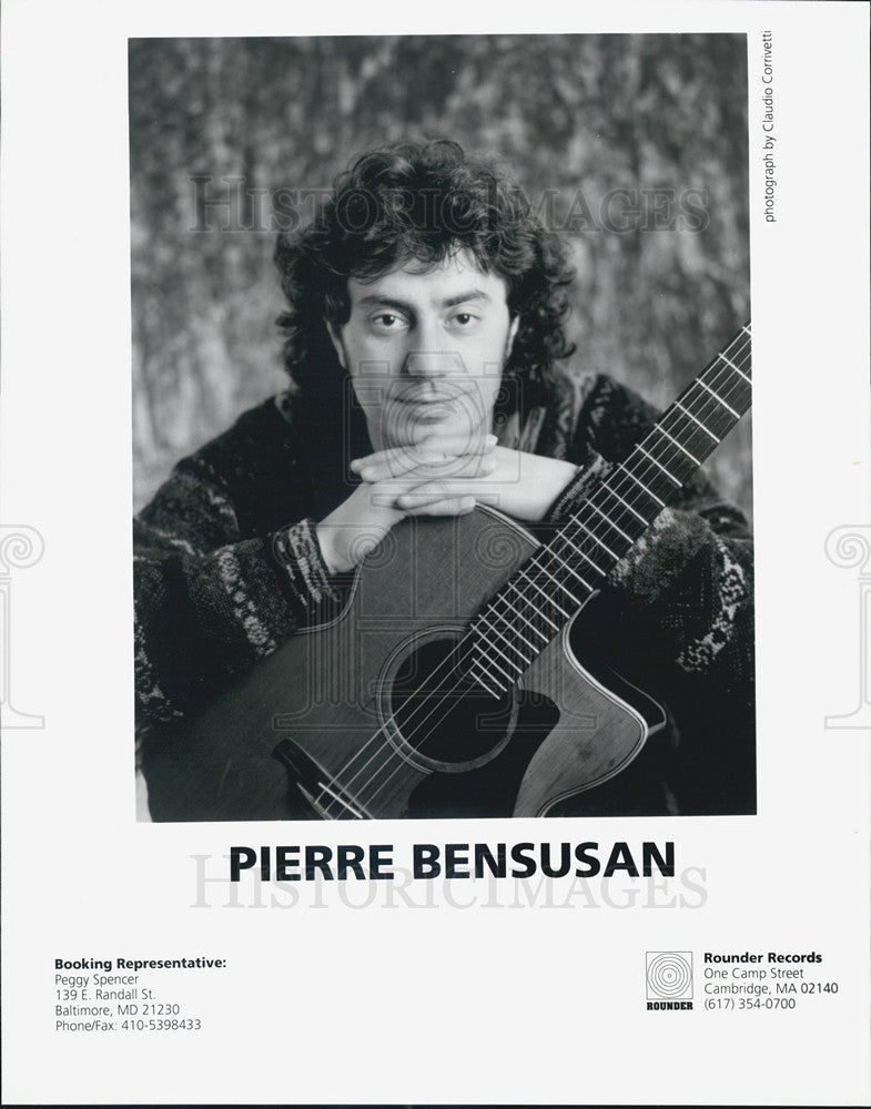 Press Photo Pierre Bensusan Musician - Historic Images