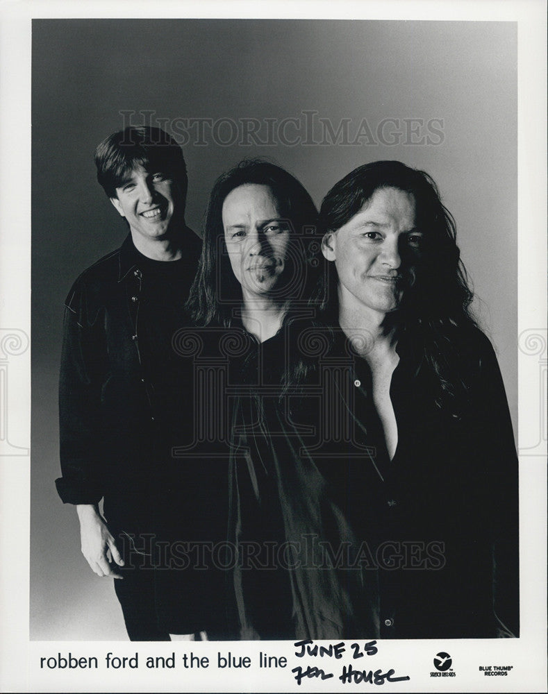 Press Photo Robben Ford and the Blue Line - Historic Images