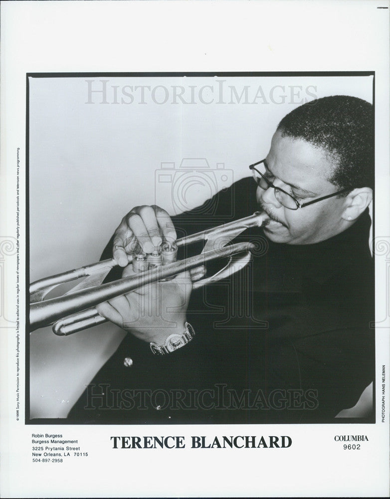 1996 Press Photo Terence Blanchard Musician - Historic Images