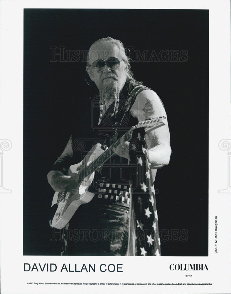 Press Photo David Allan Coe - Historic Images