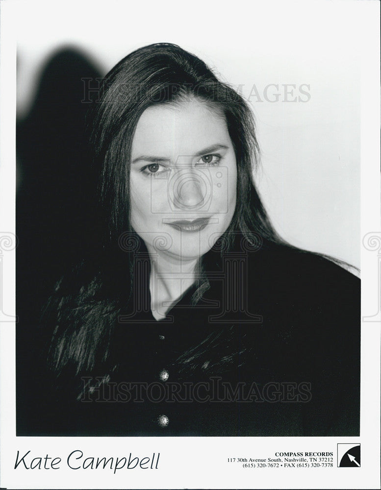 Press Photo Kate Campbell Musician - Historic Images