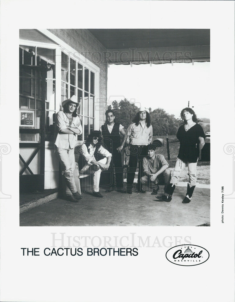 Press Photo Band,The Cactus Brothers - Historic Images