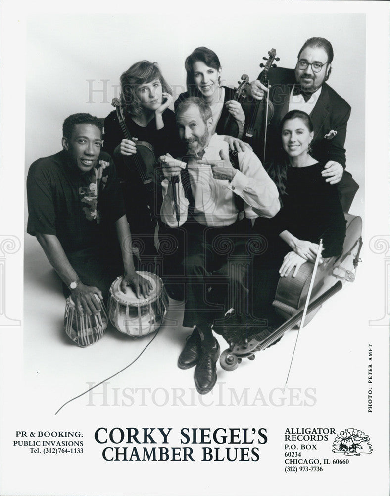 Press Photo Corky Siegel's Chamber Blues - Historic Images
