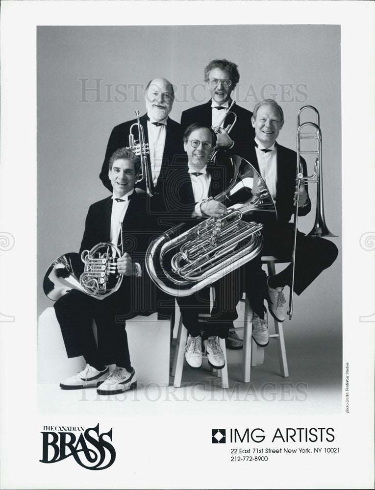 Press Photo The Canadian Brass - Historic Images