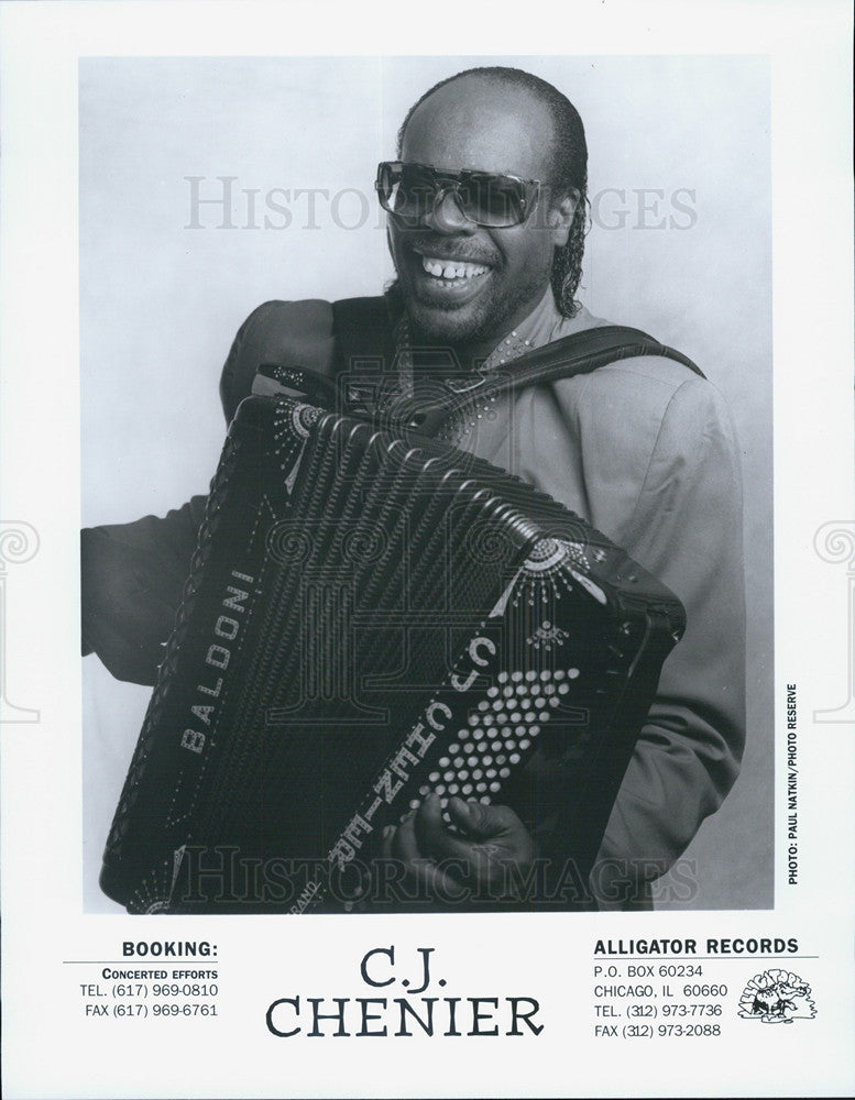 Press Photo C.J. Chenier Musician - Historic Images