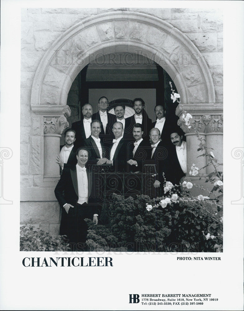 Press Photo Chanticleer Band - Historic Images